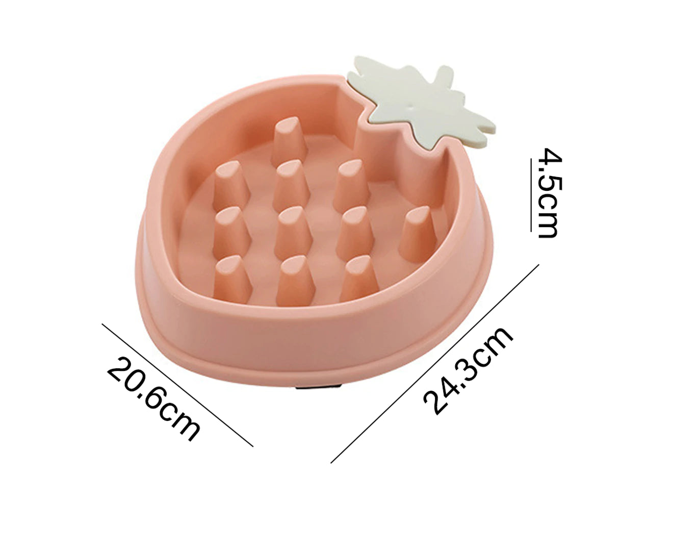 Strawberry Bliss Pet Bowl