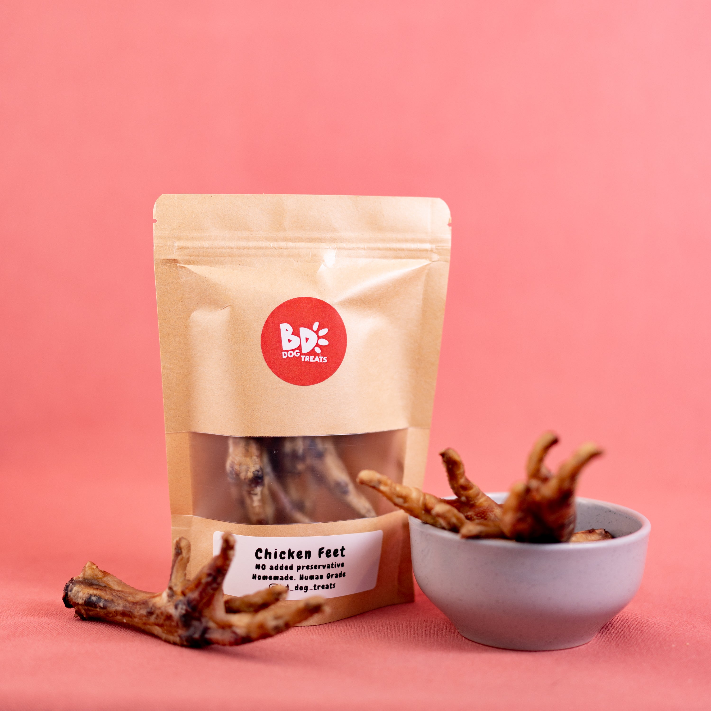 Chicken Feet BD Dog Treats